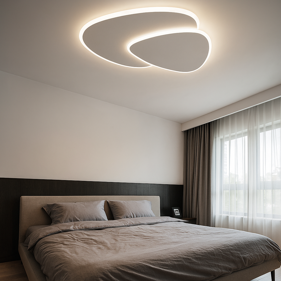 Minimalistische Asymmetrische LED Plafondlamp