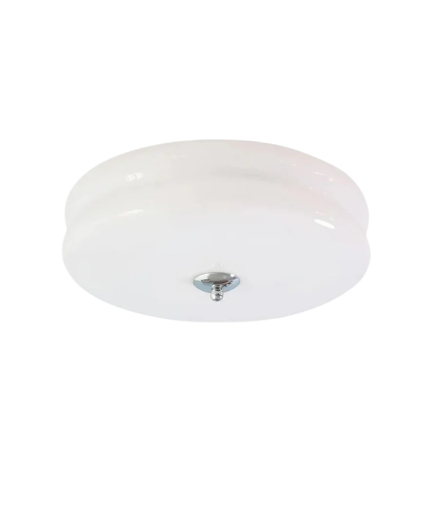 Vintage glazen plafondlamp