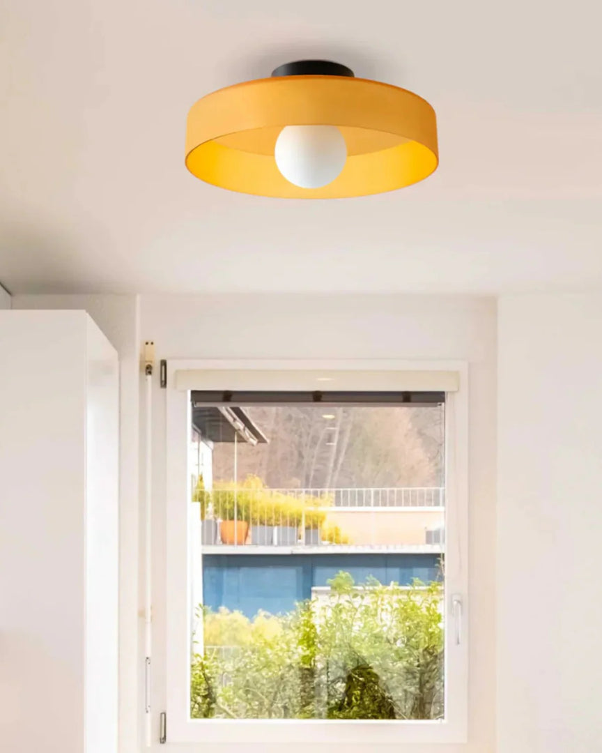 Minimalistische glazen wandlamp