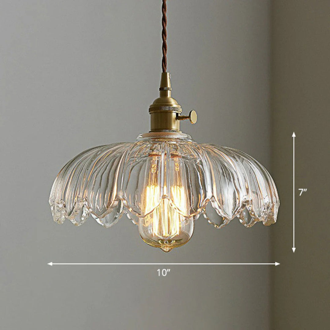 Retro Bloem Hanglamp