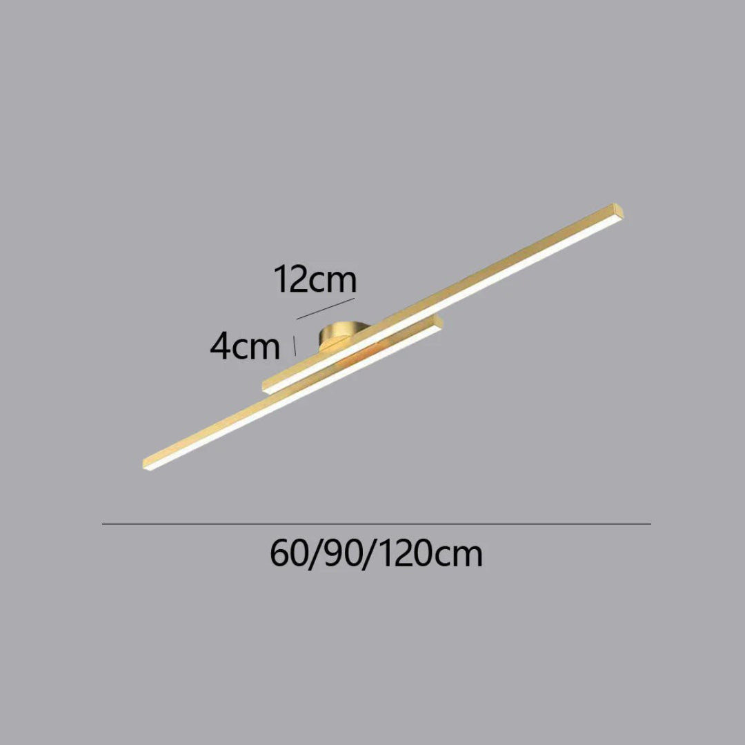 Moderne lineaire LED plafondlamp