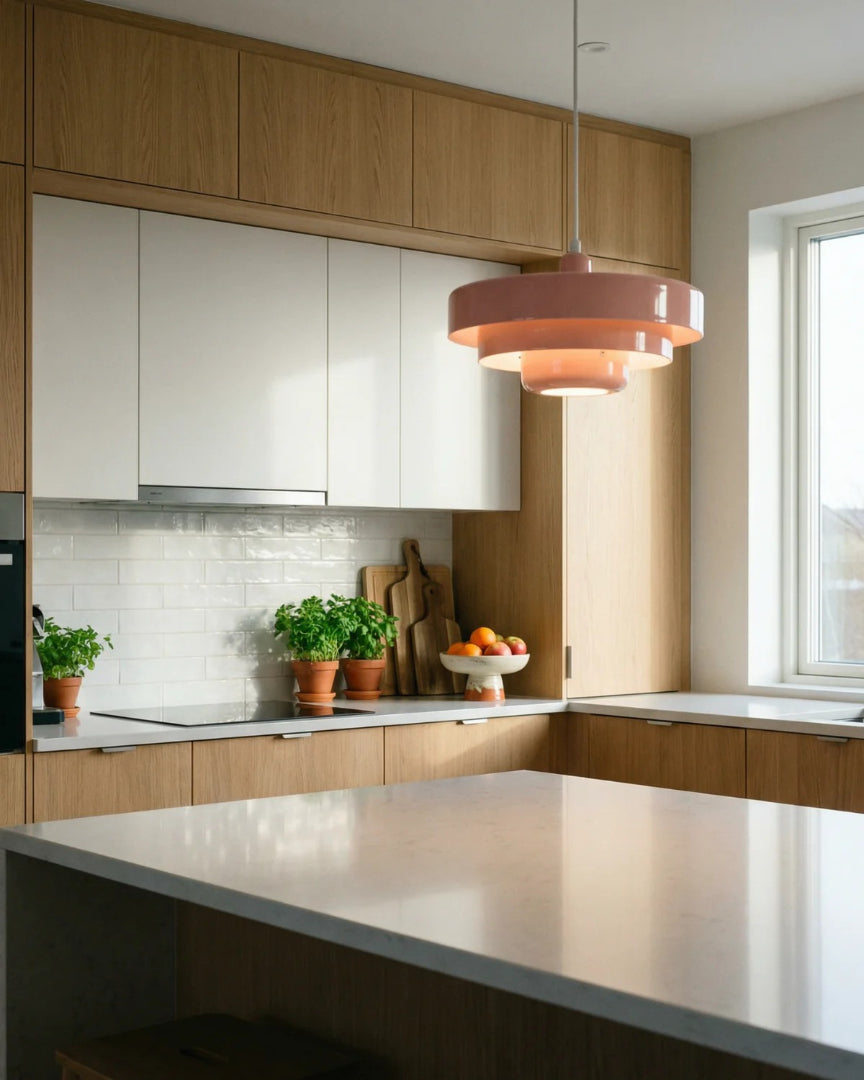 Retro metalen hanglamp