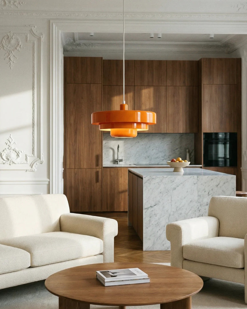 Retro metalen hanglamp