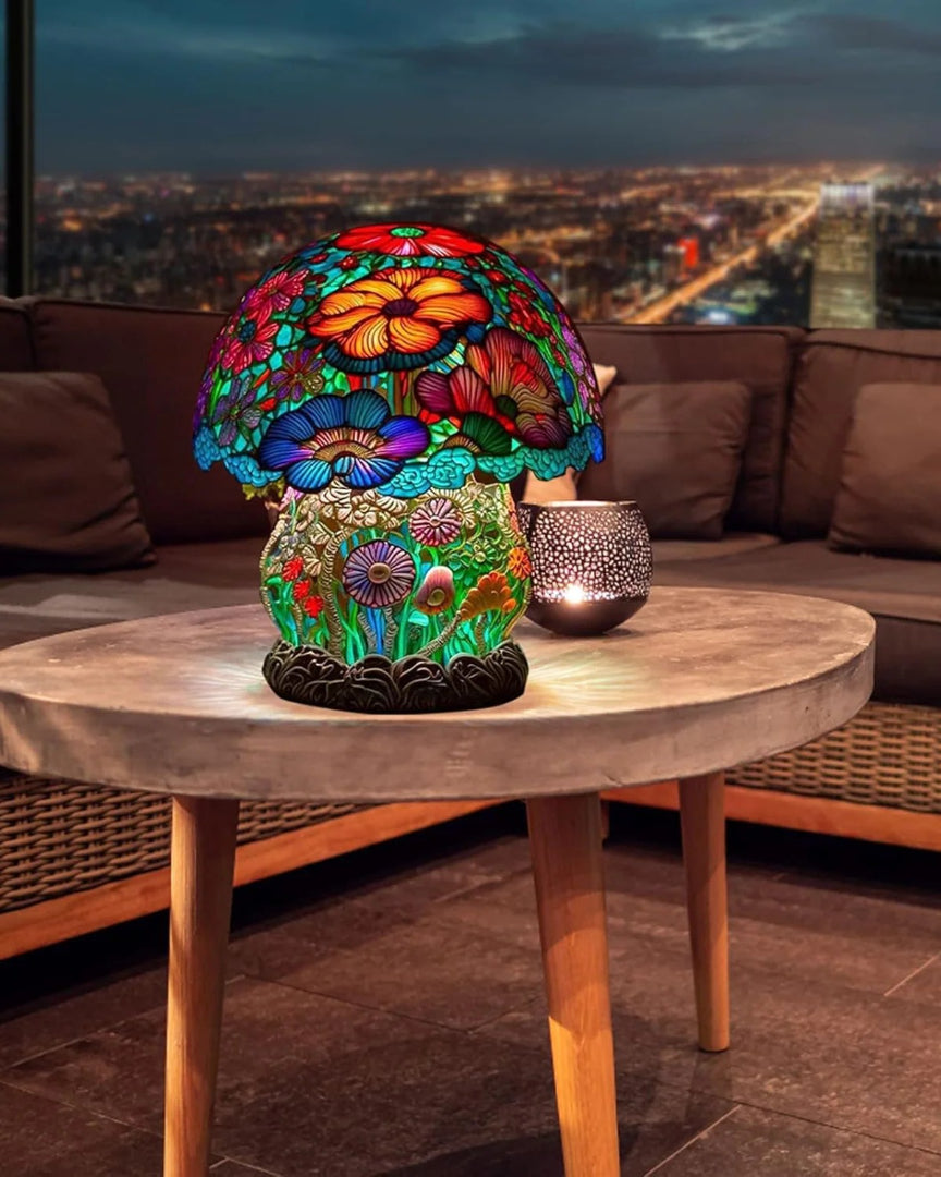 Bohemian hars tafellamp