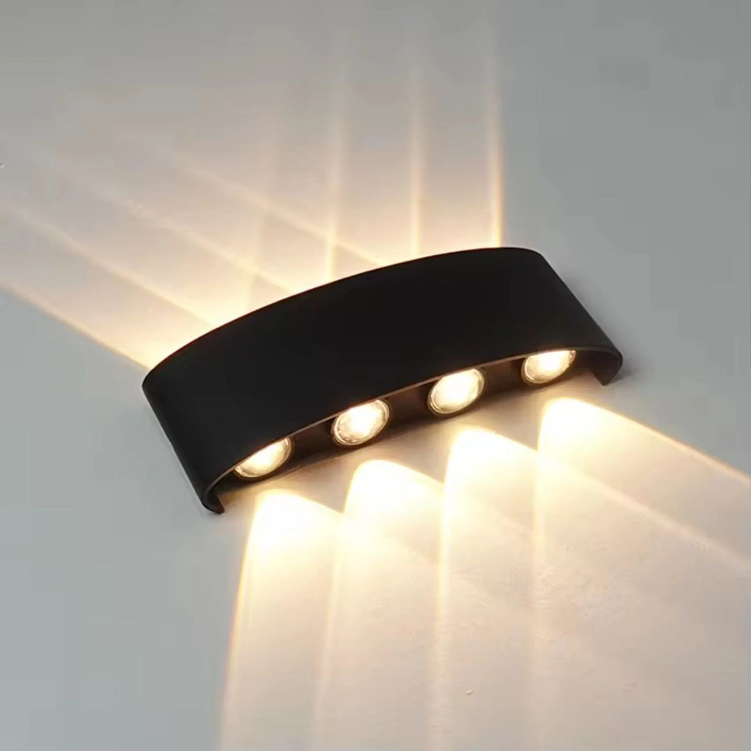 Minimalistische Metalen Wandlamp