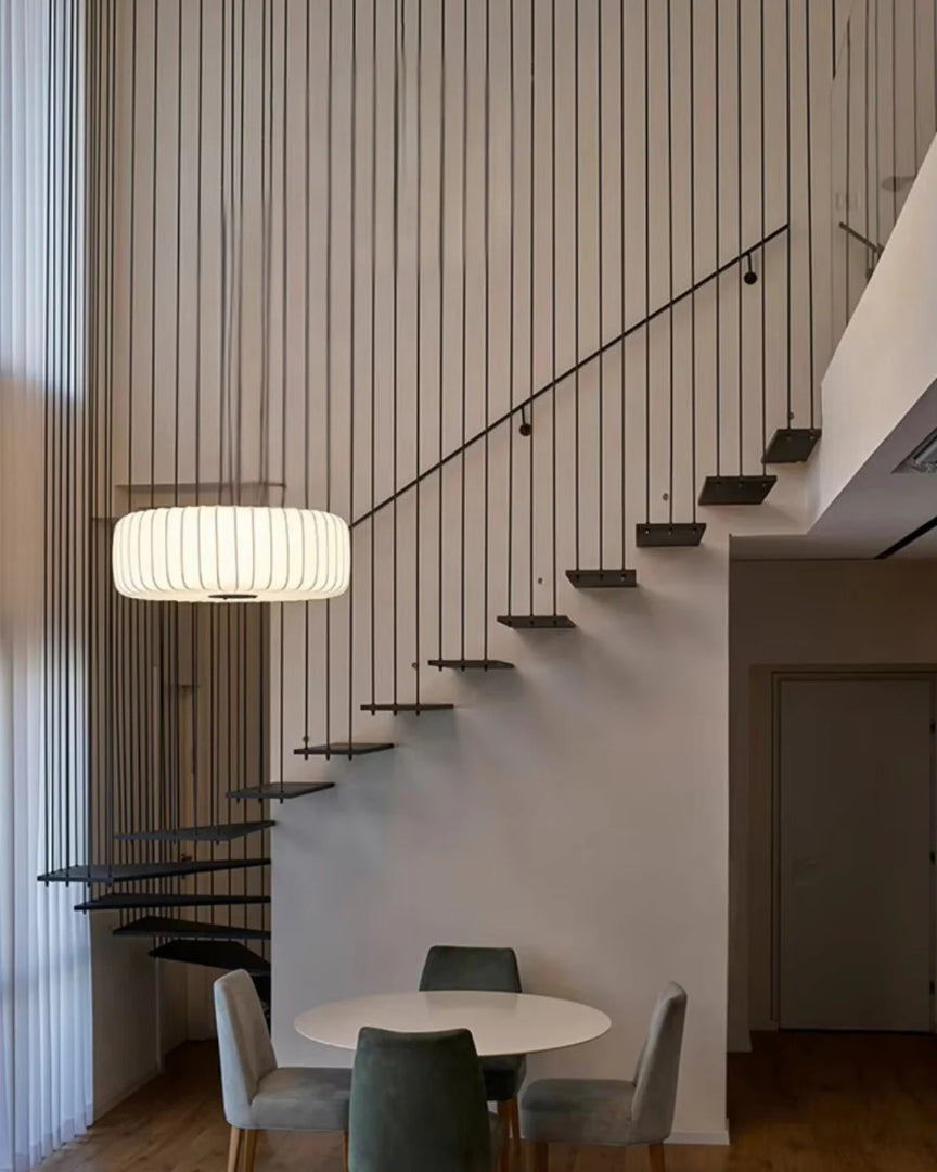 Scandinavische stoffen hanglamp