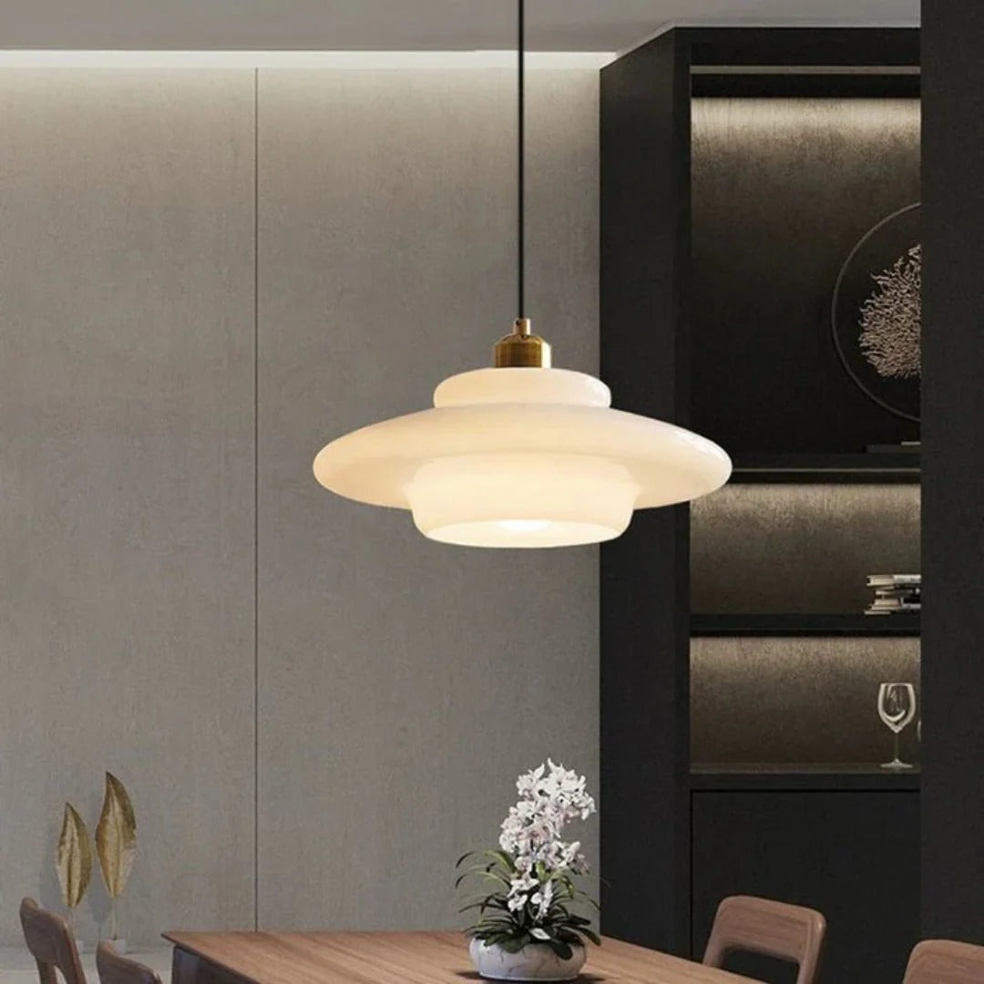 Moderne Ronde Glazen Hanglamp