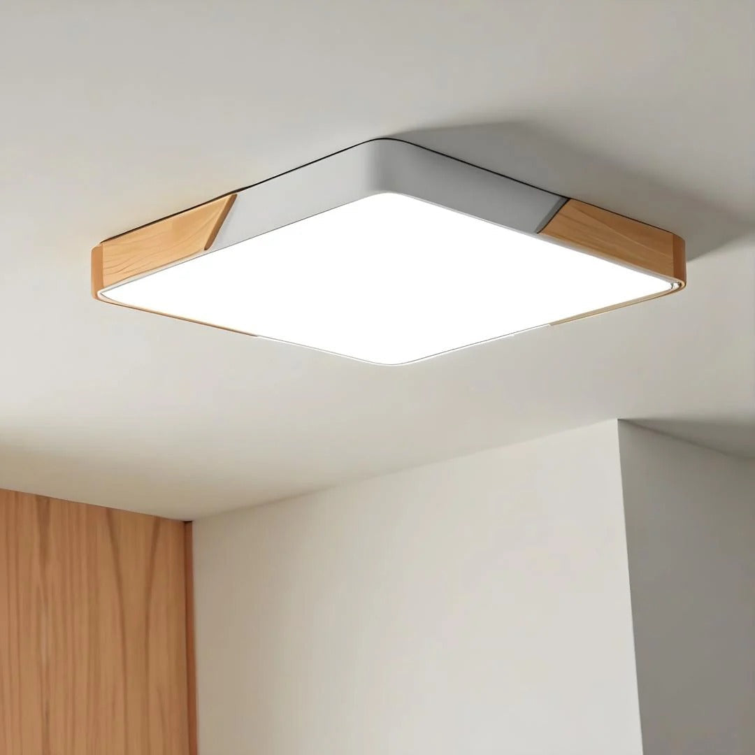 Moderne vierkante LED-plafondlamp