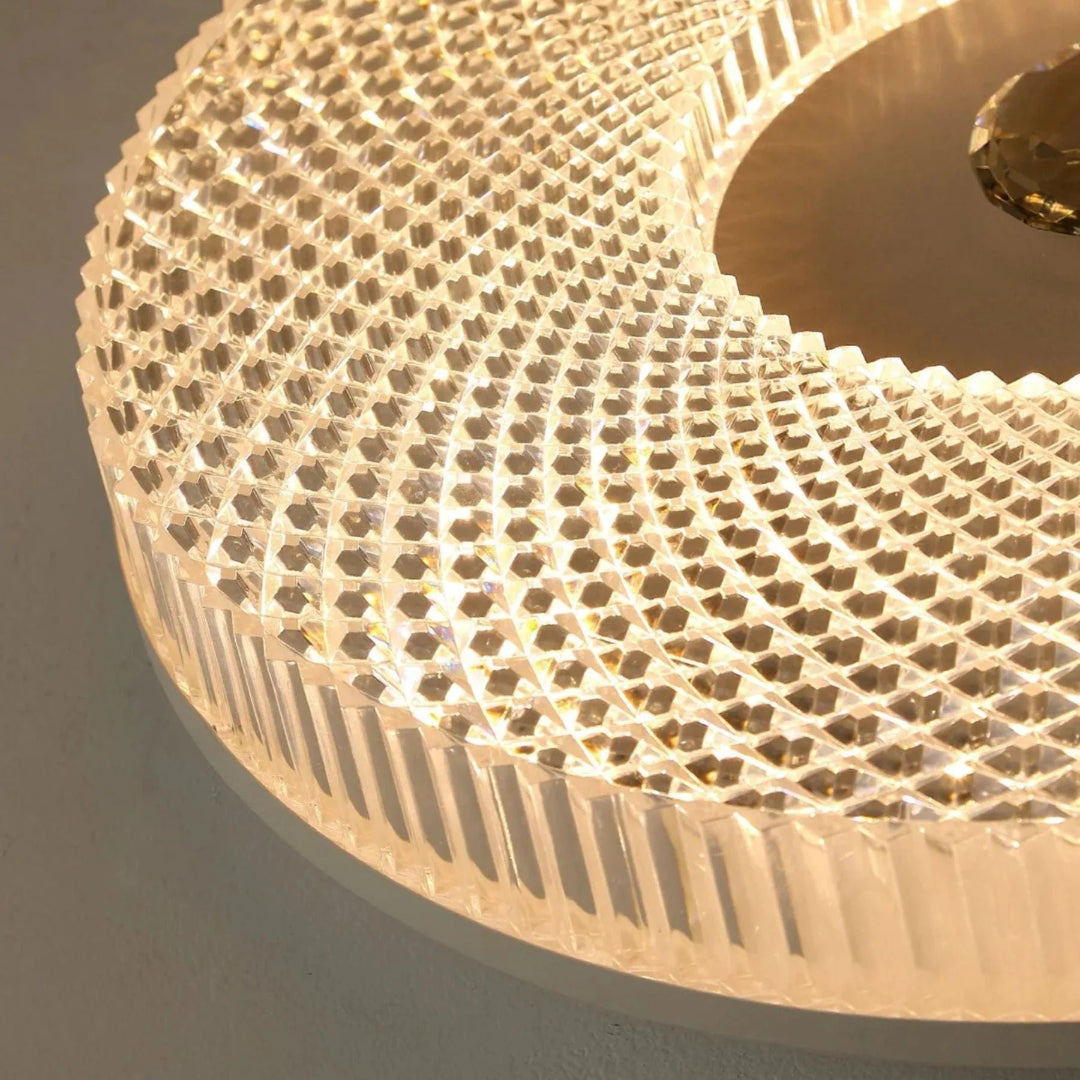 Kristallen Ronde Plafondlamp