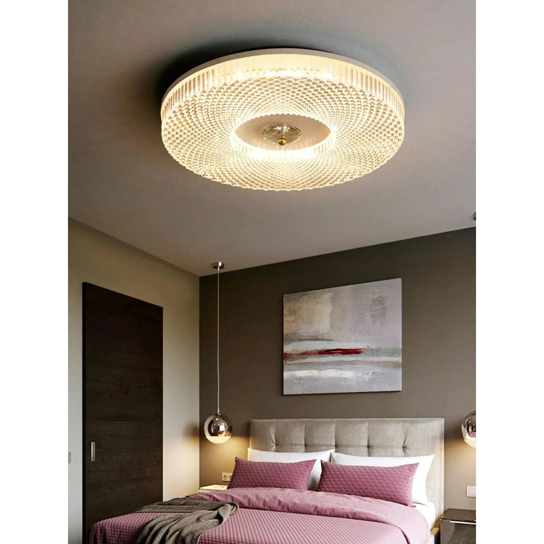 Kristallen Ronde Plafondlamp