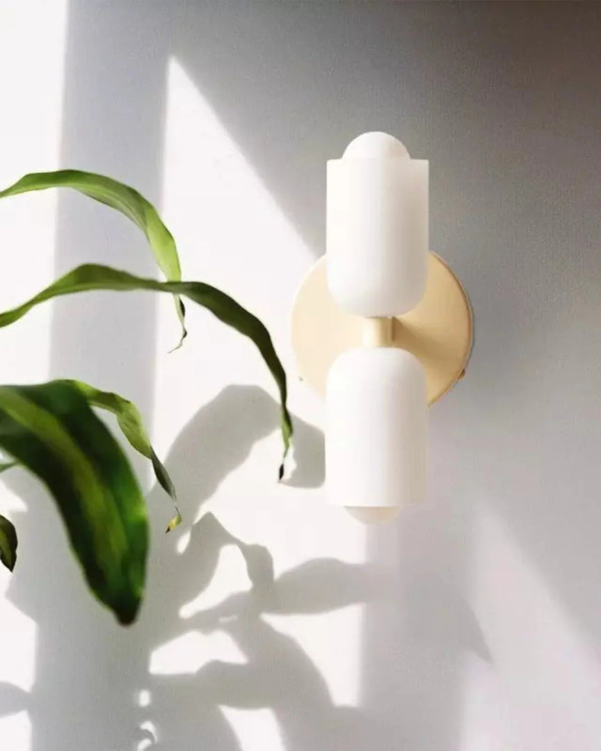Moderne dubbele wandlamp