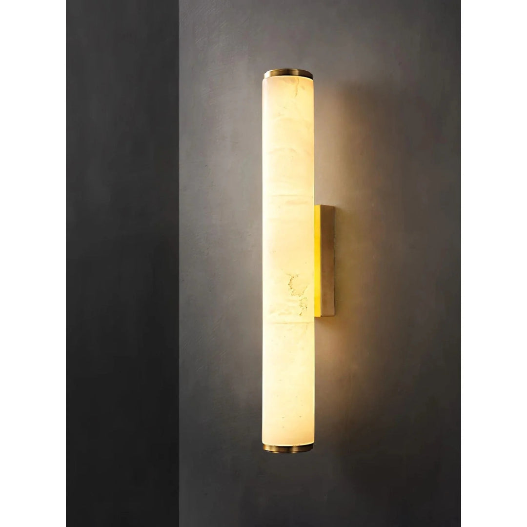 Verticale Marmeren Wandlamp