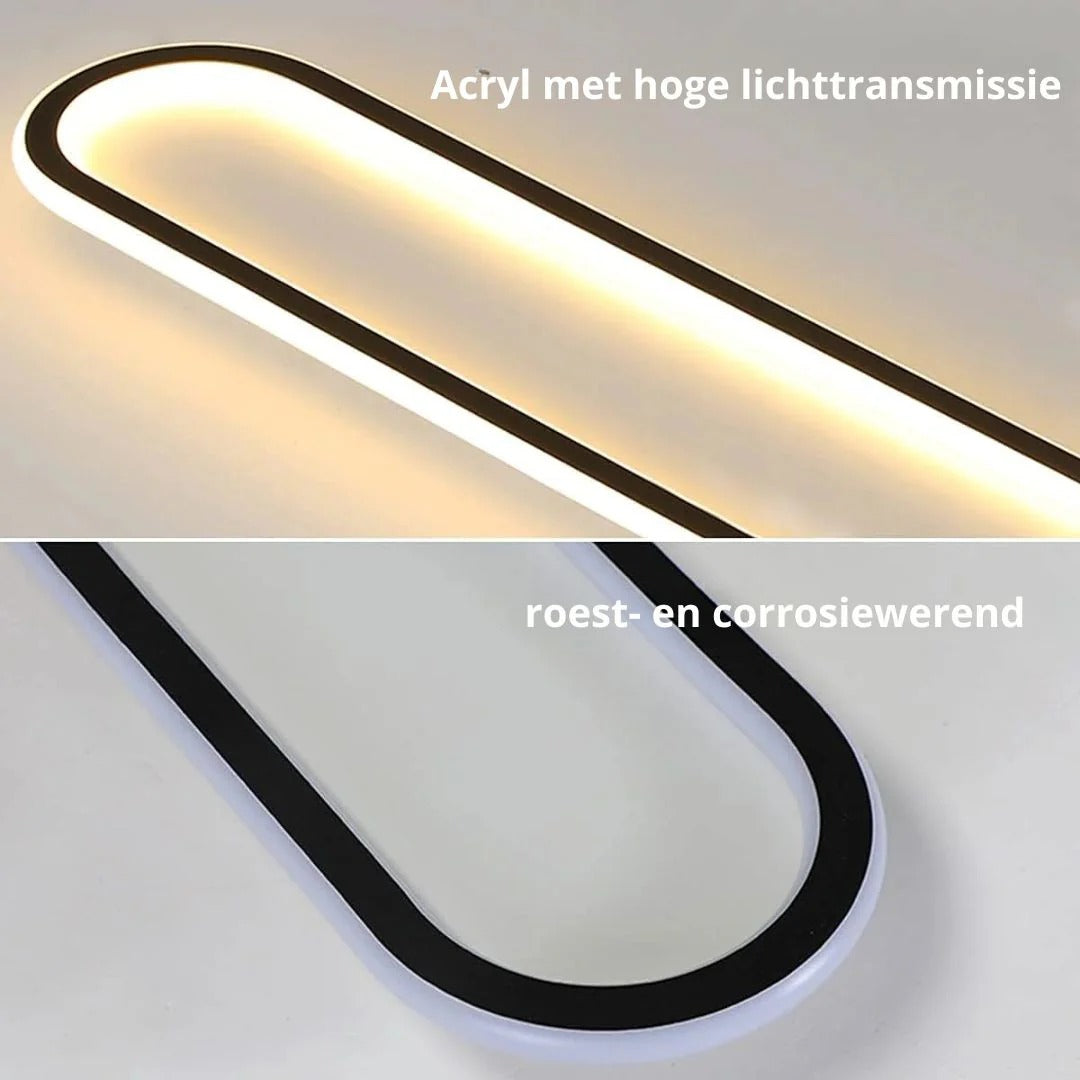 Moderne Ovale LED Plafondlamp