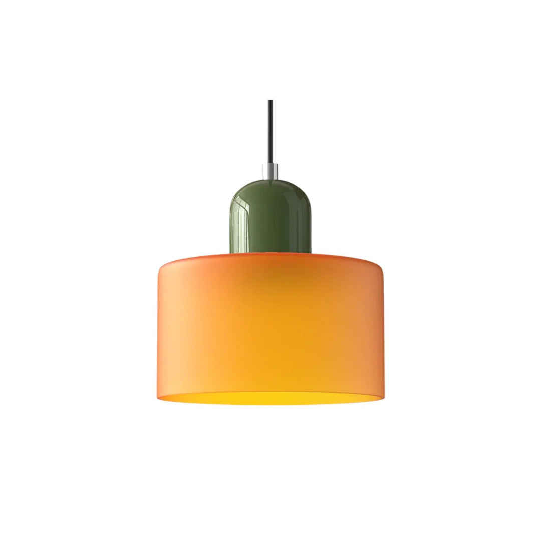 Nordische metalen retro hanglamp