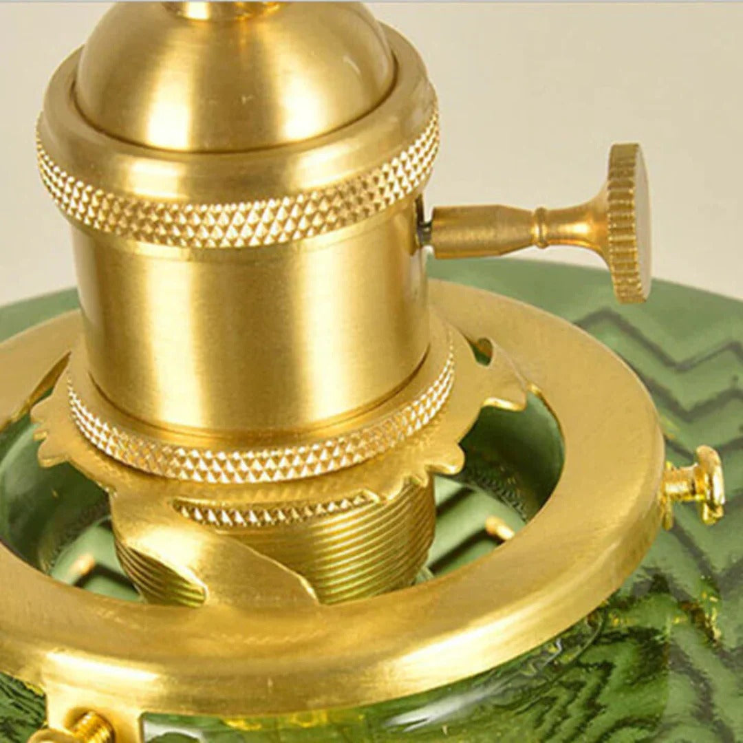 Geribbelde glazen hanglamp