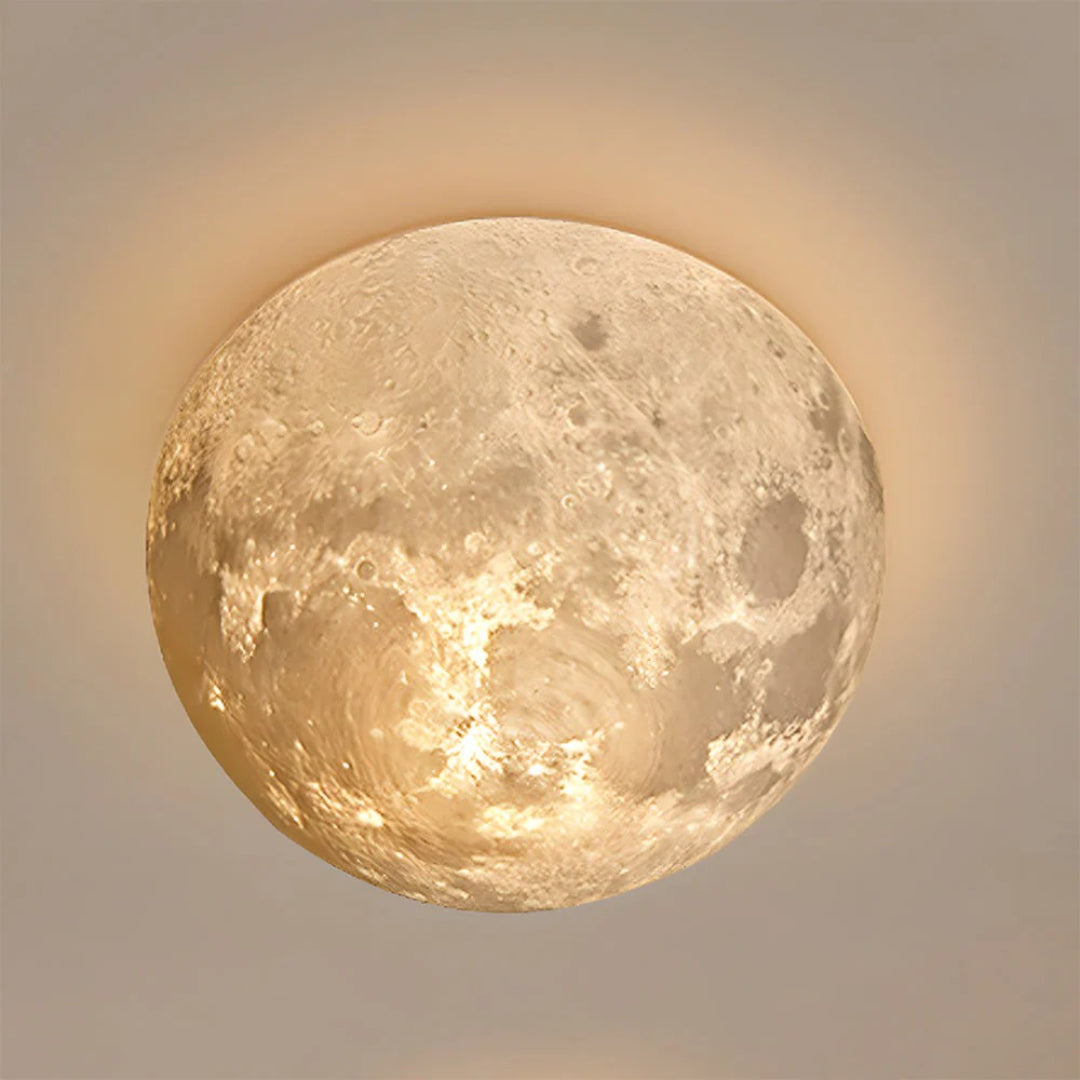 Maantextuur Wandlamp