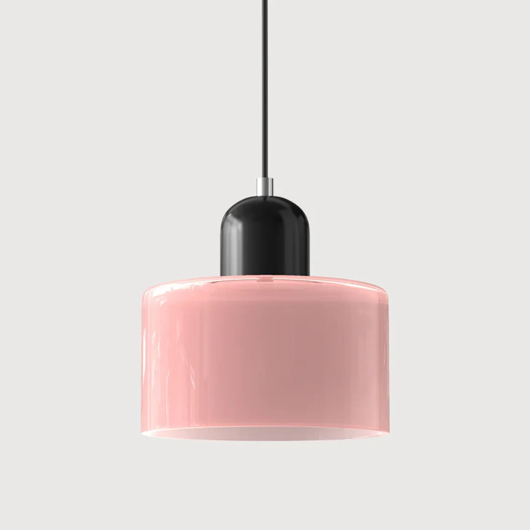 Nordische metalen retro hanglamp