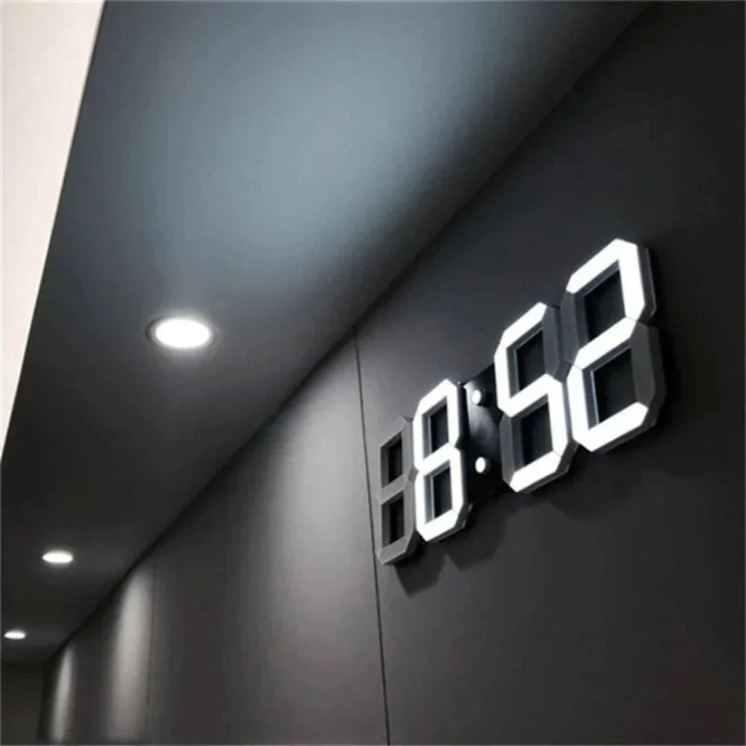 Moderne LED digitale wandklok