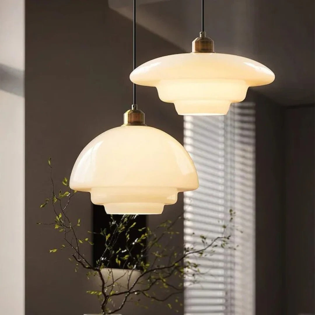 Moderne Ronde Glazen Hanglamp