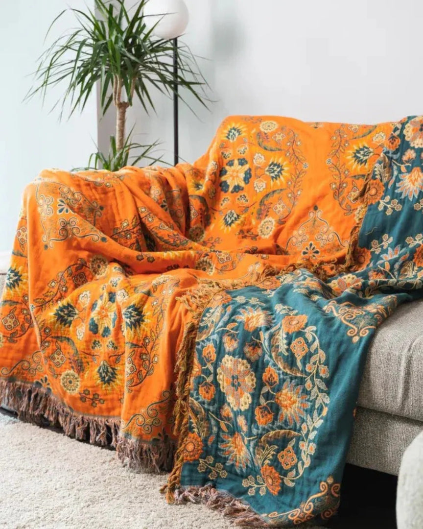 Bohemian katoenen plaid