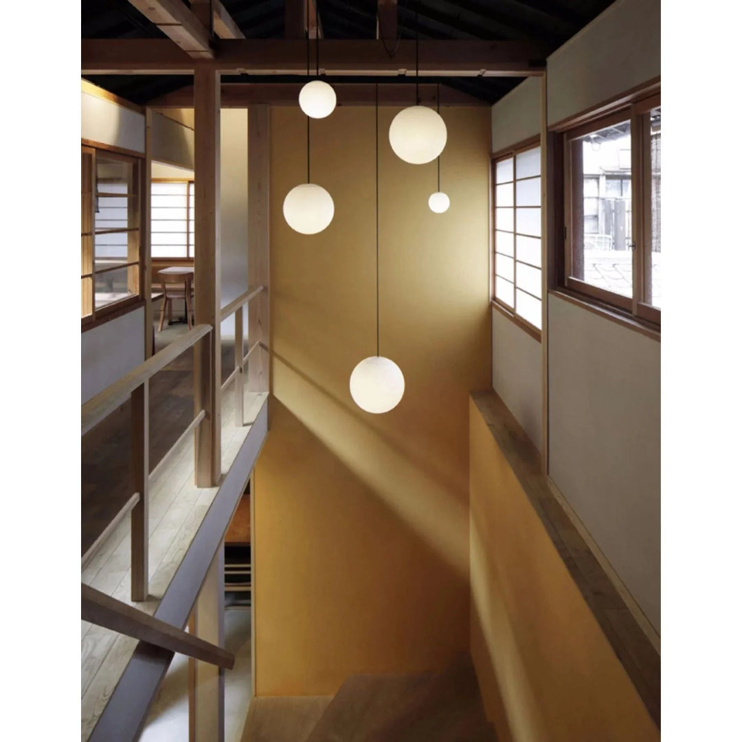 Minimalistische Ronde Glazen Hanglamp
