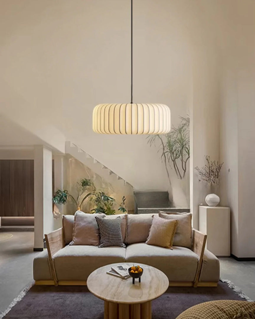 Scandinavische stoffen hanglamp