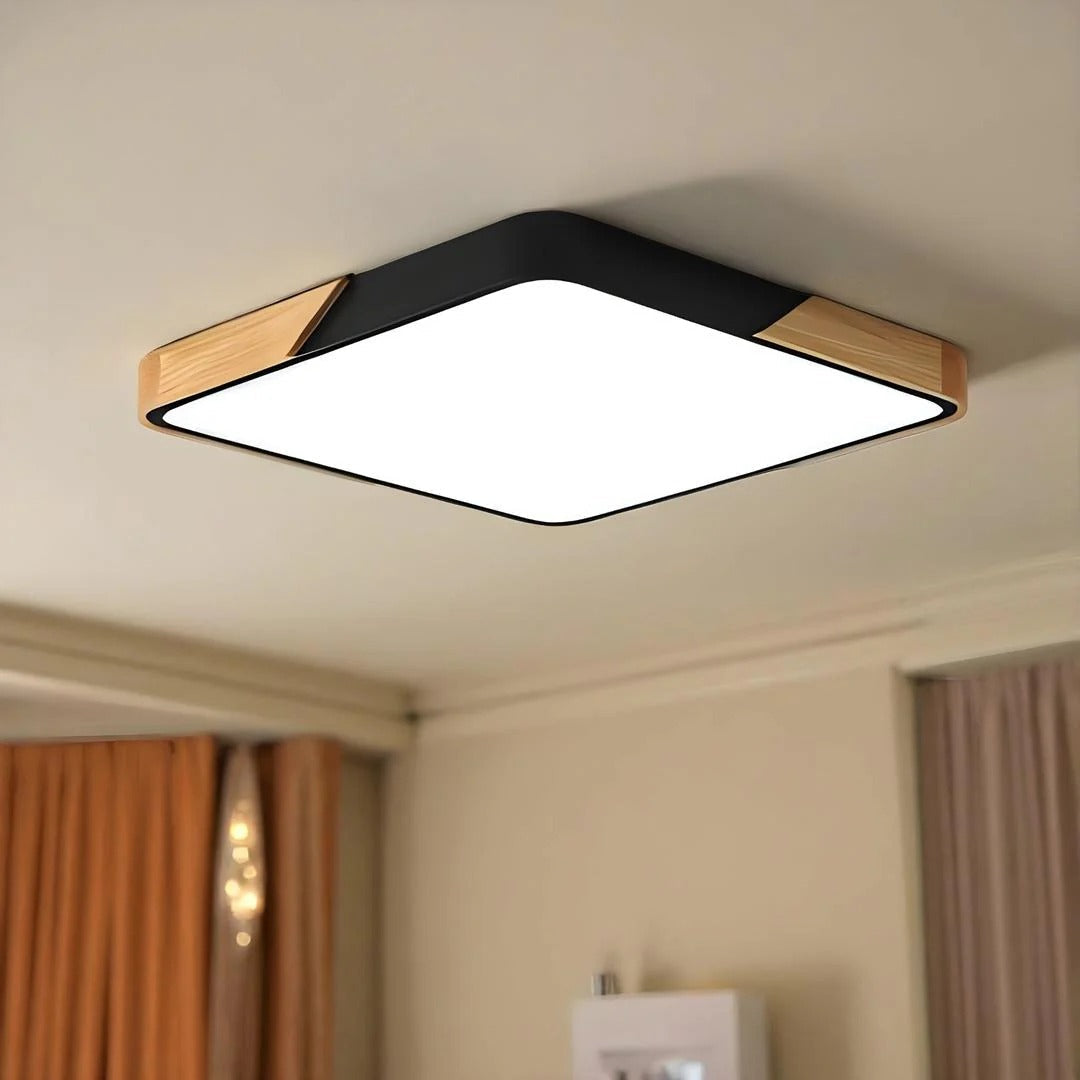 Moderne vierkante LED-plafondlamp