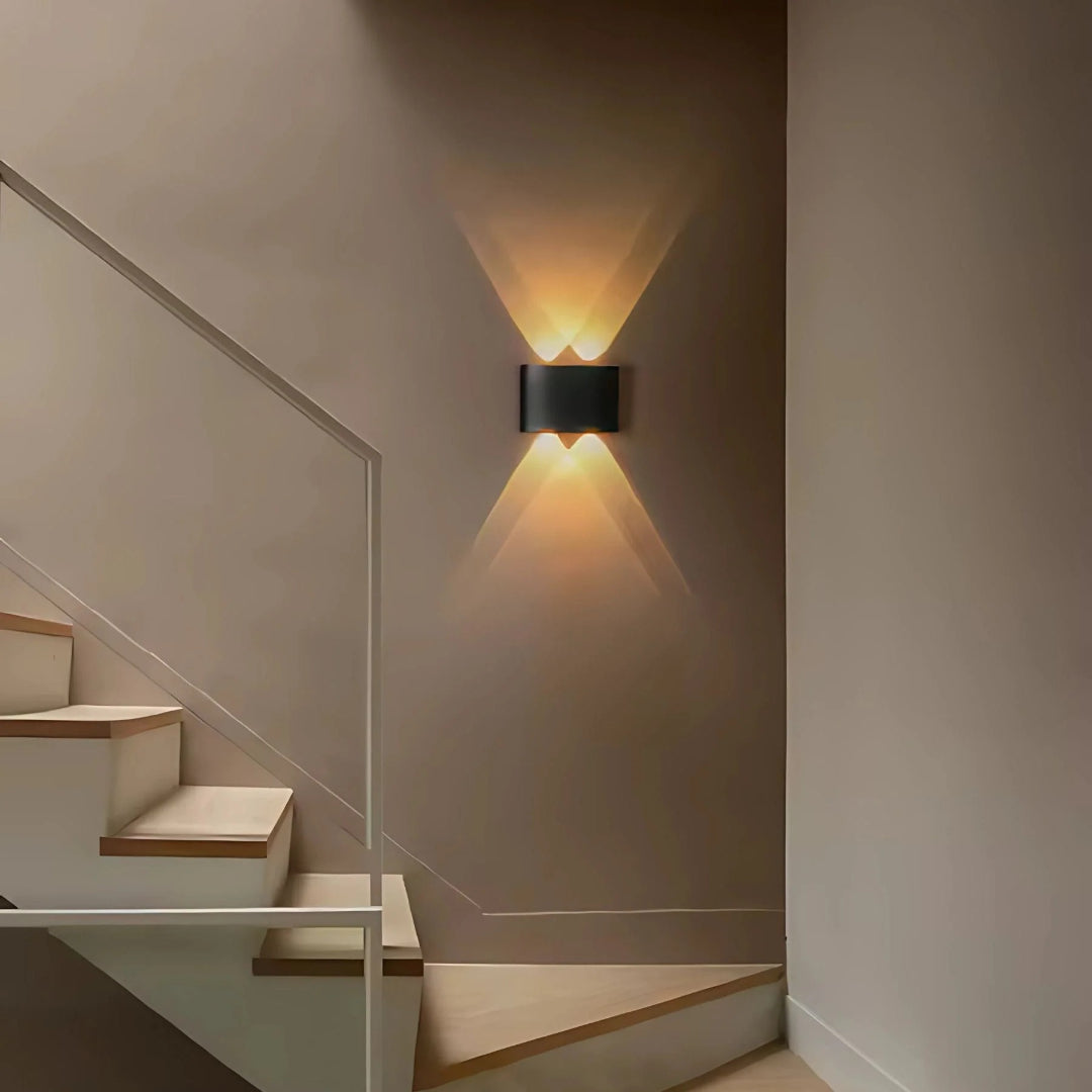 Minimalistische Metalen Wandlamp