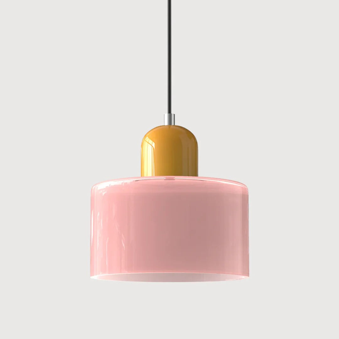 Nordische metalen retro hanglamp