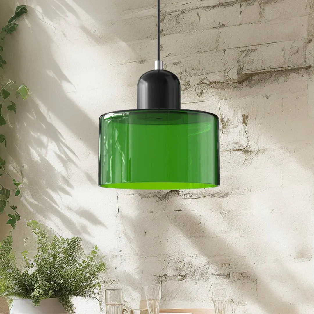 Nordische metalen retro hanglamp