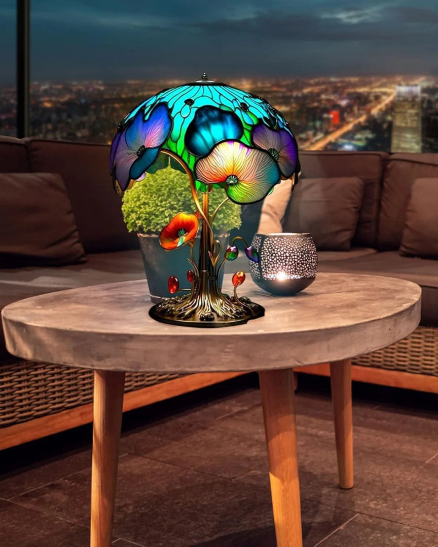 Bohemian hars tafellamp
