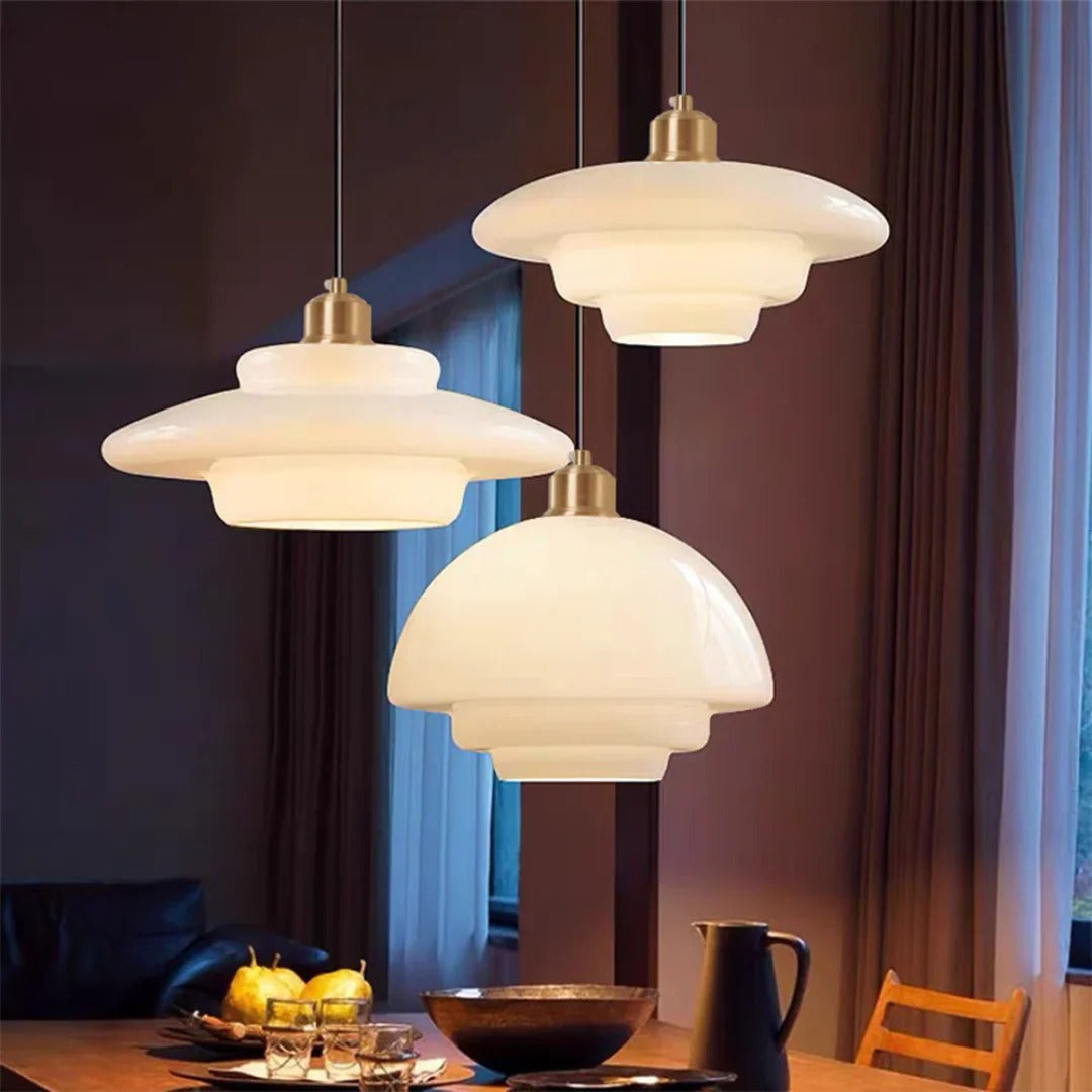 Moderne Ronde Glazen Hanglamp