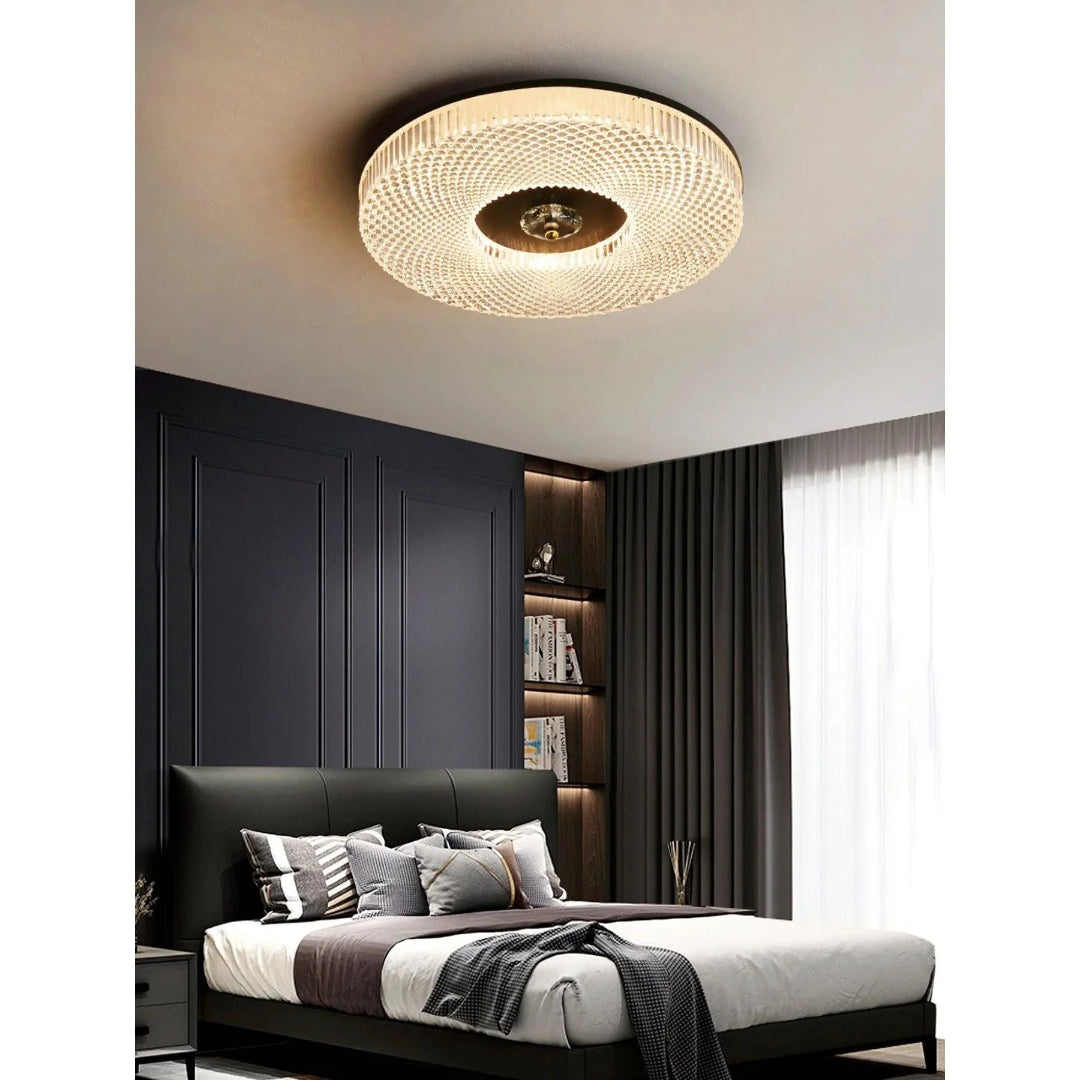 Kristallen Ronde Plafondlamp