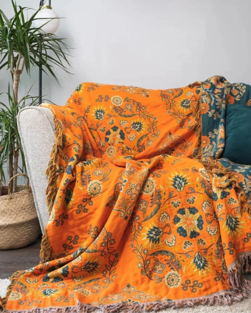Bohemian katoenen plaid