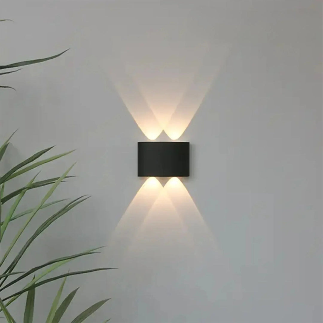 Minimalistische Metalen Wandlamp