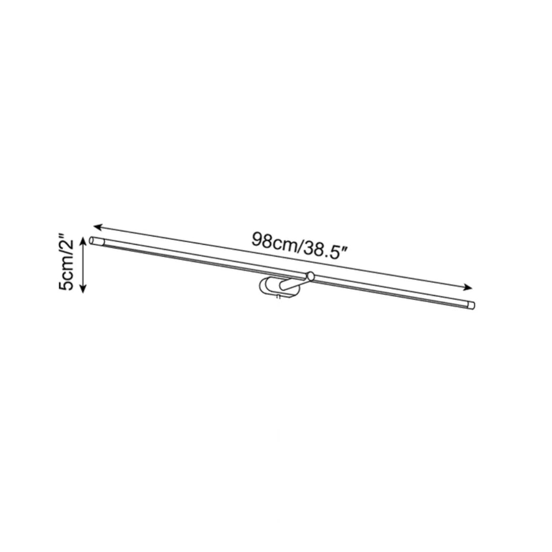 Minimalistische Lineaire Wandlamp