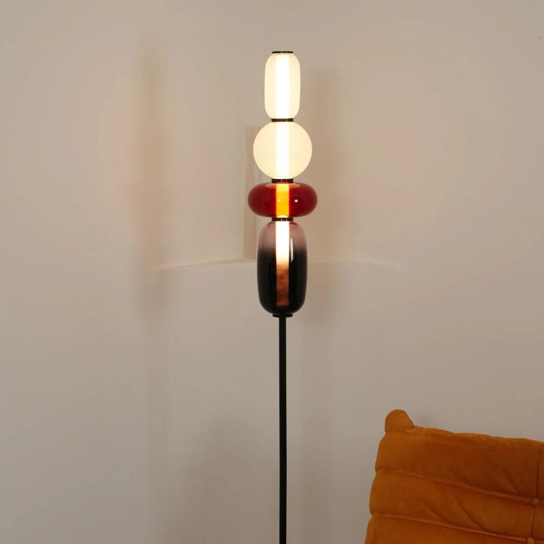 Moderne Glazen Vloerlamp