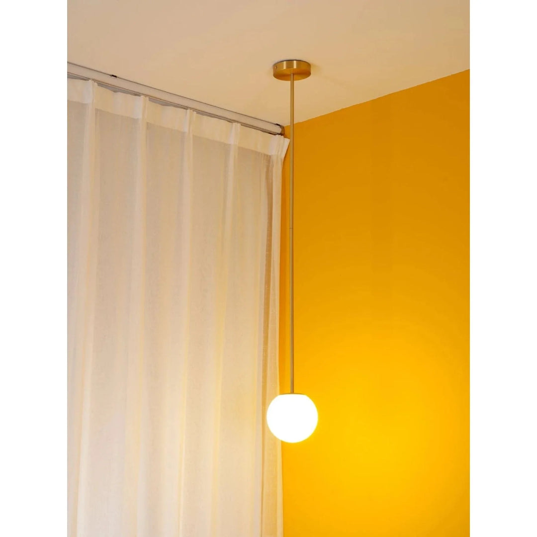 Minimalistische Ronde Glazen Hanglamp