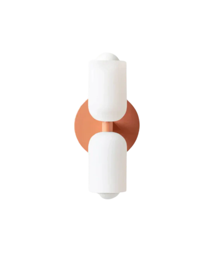 Moderne dubbele wandlamp