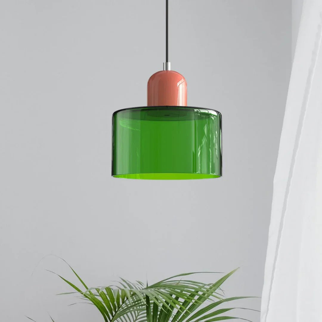 Nordische metalen retro hanglamp