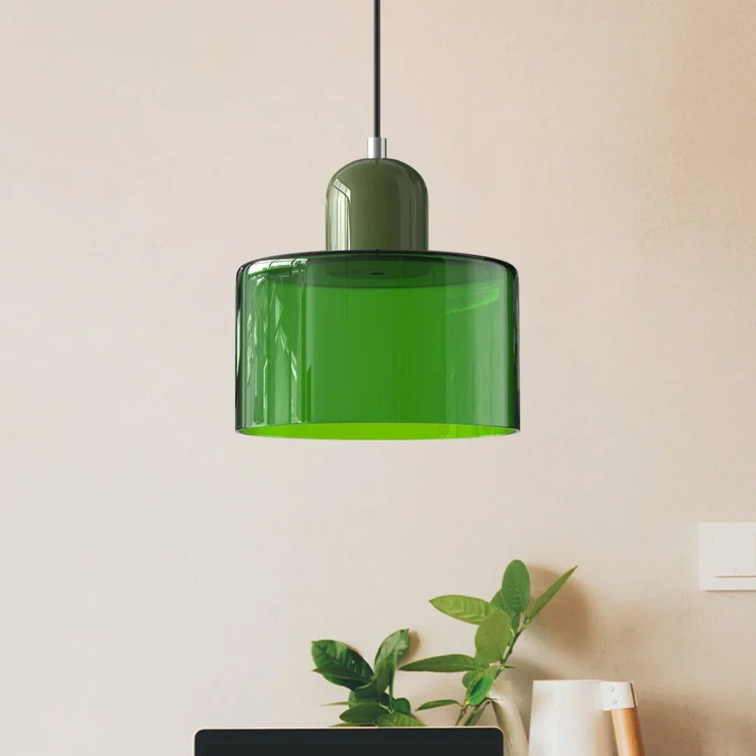Nordische metalen retro hanglamp