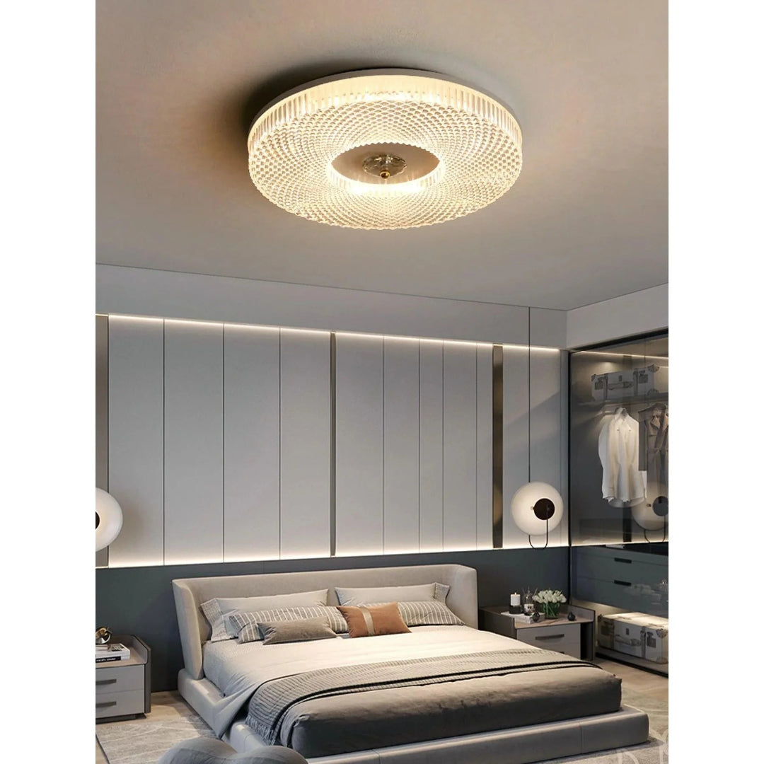 Kristallen Ronde Plafondlamp