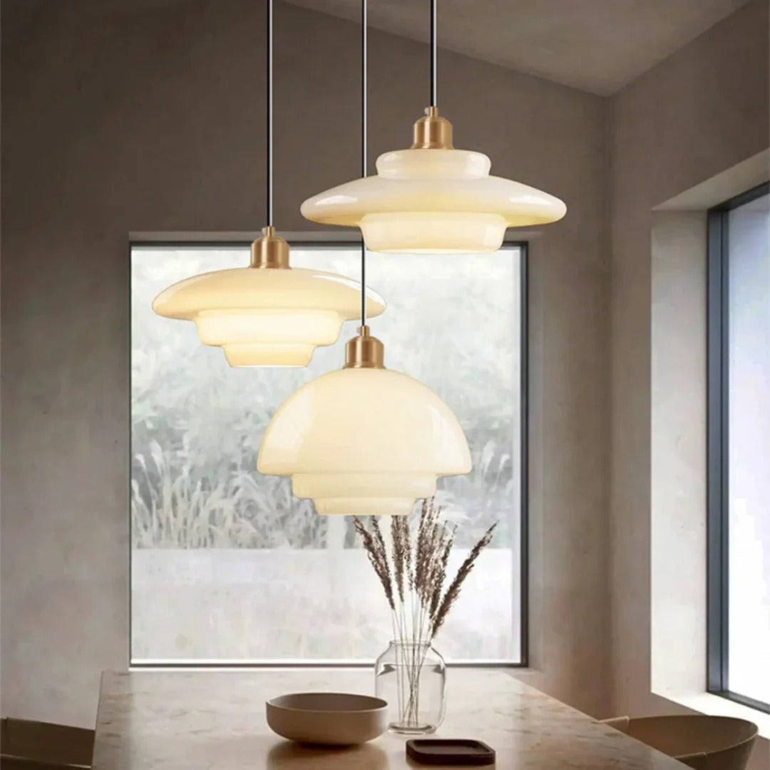 Moderne Ronde Glazen Hanglamp