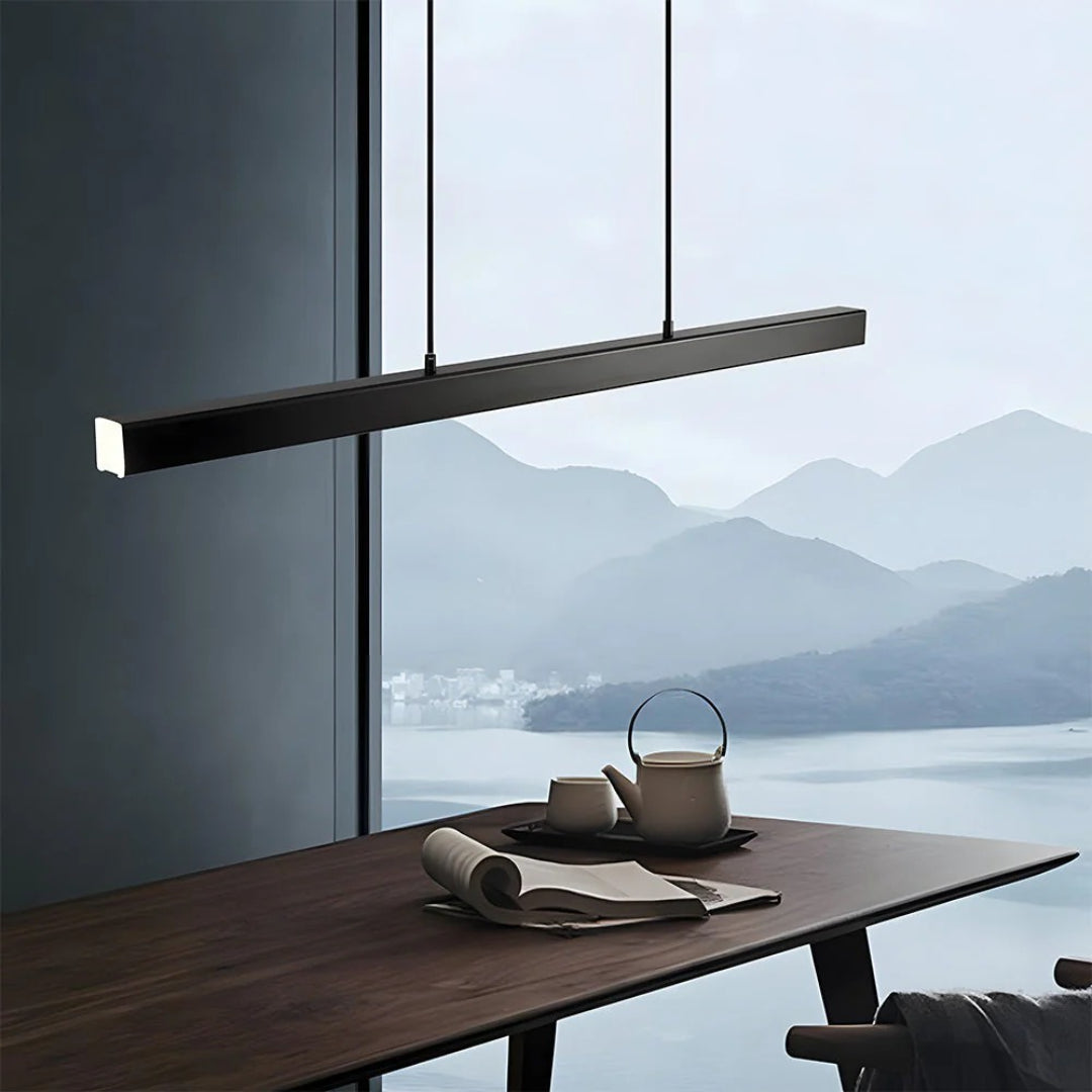 Lineaire LED metalen hanglamp