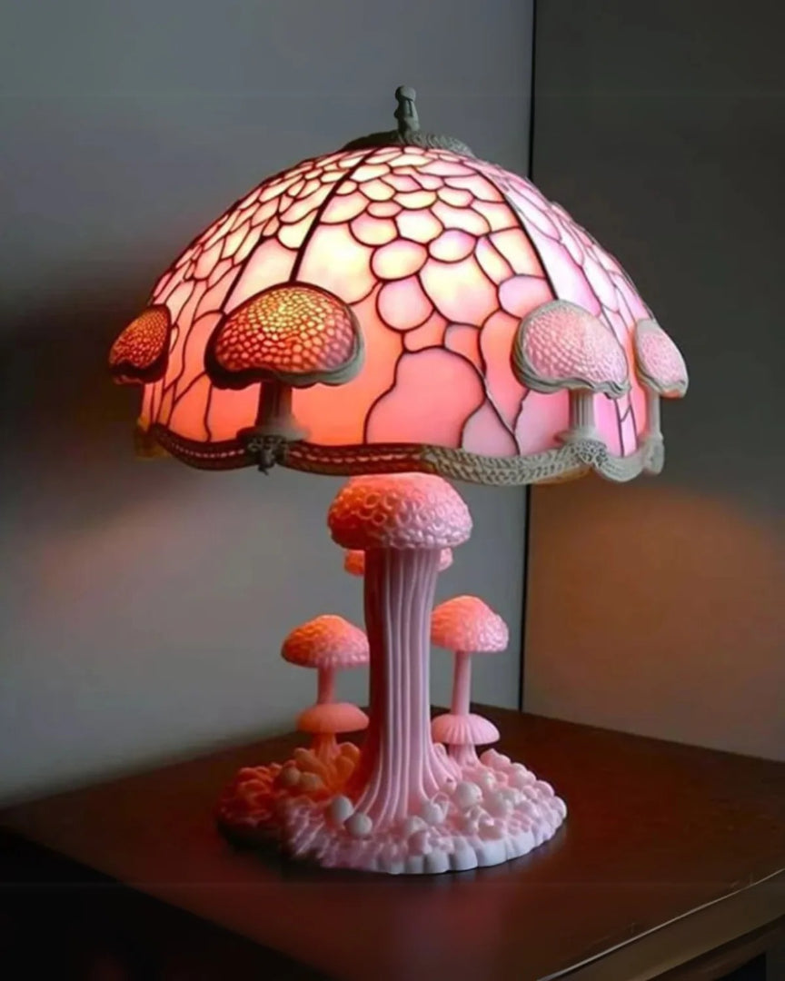 Bohemian hars tafellamp