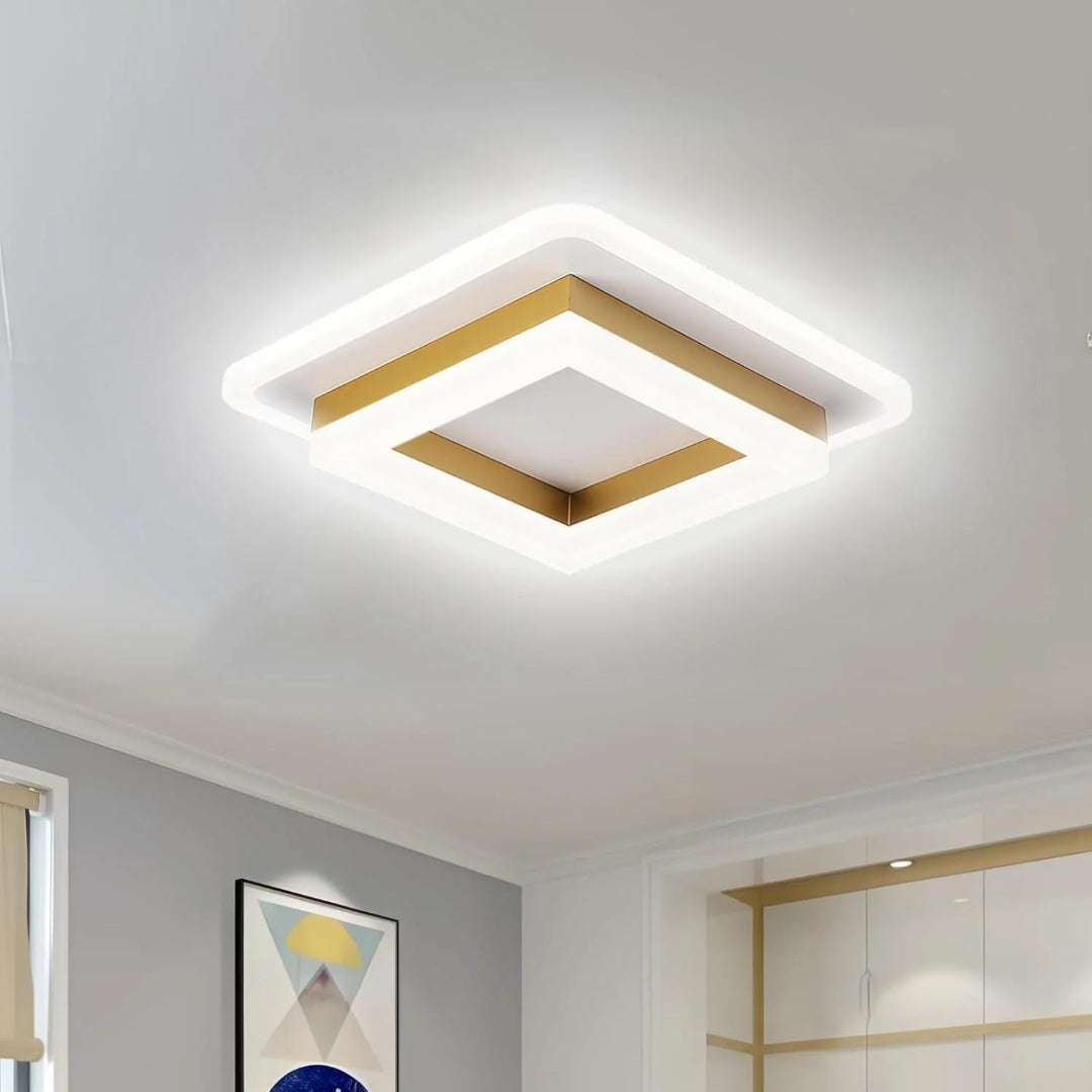 Hedendaagse Vierkante LED Plafondlamp