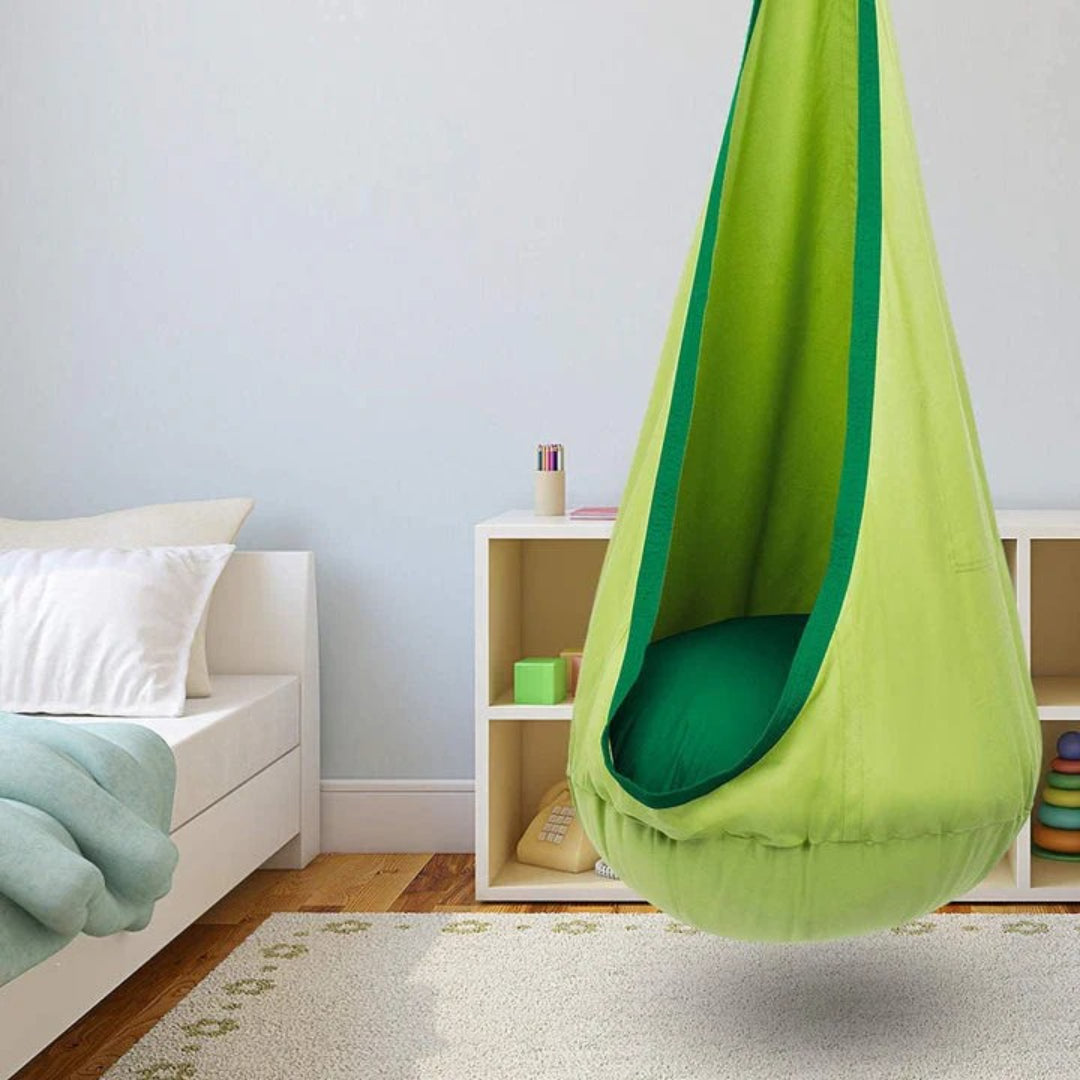 Hangende stoffen kinderswing
