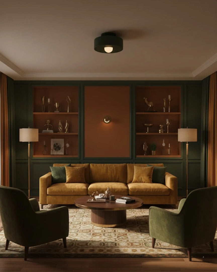 Contemporaine hars plafondlamp