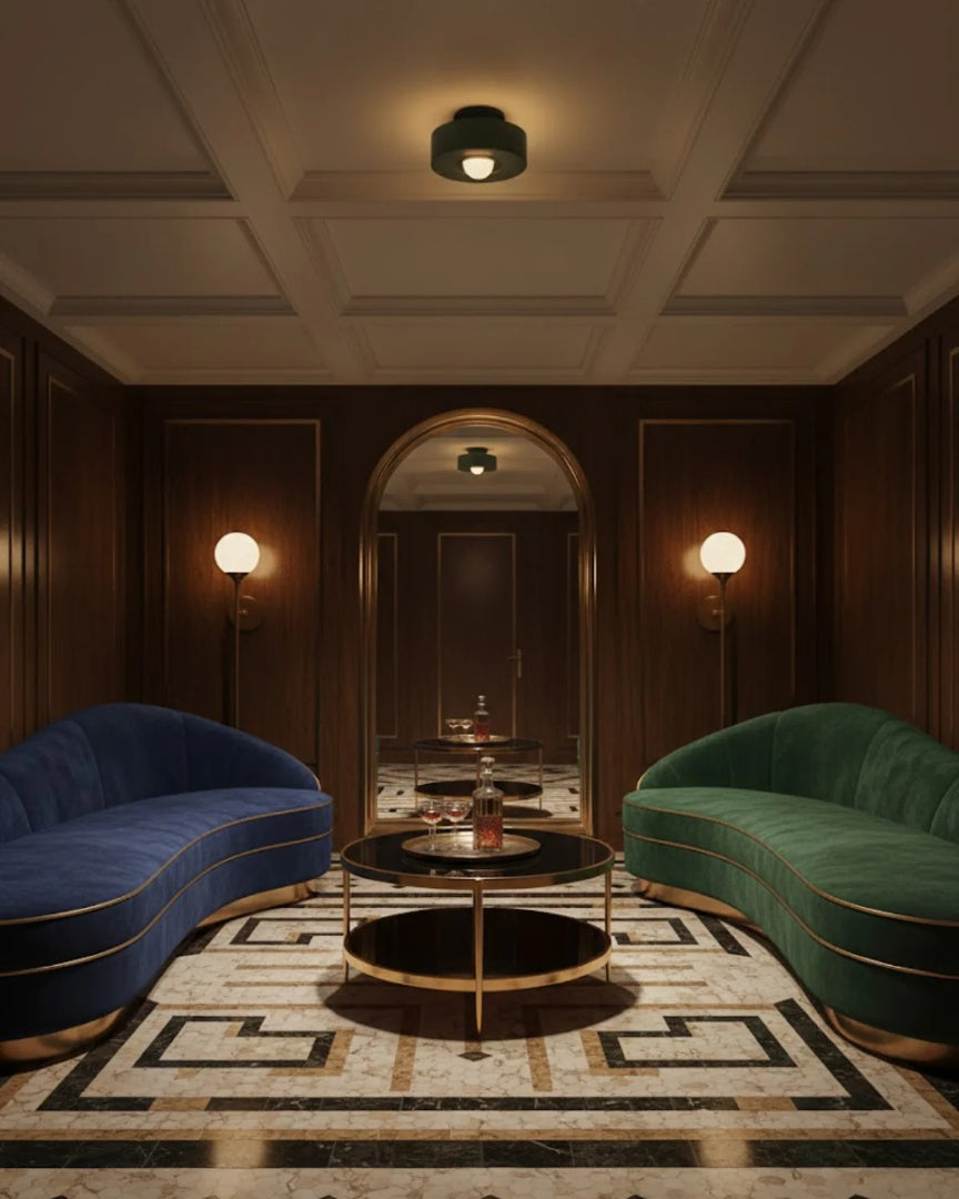 Contemporaine hars plafondlamp