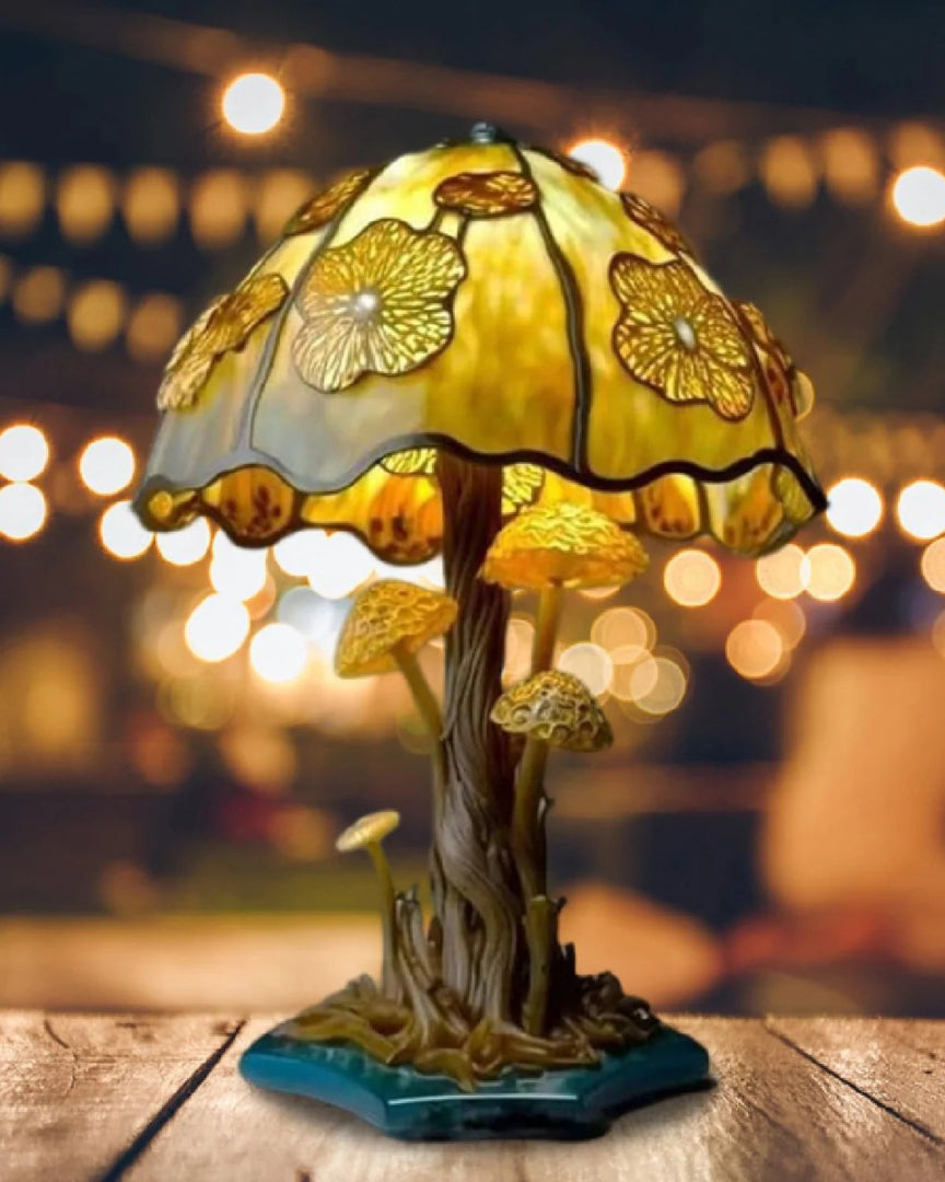 Bohemian hars tafellamp